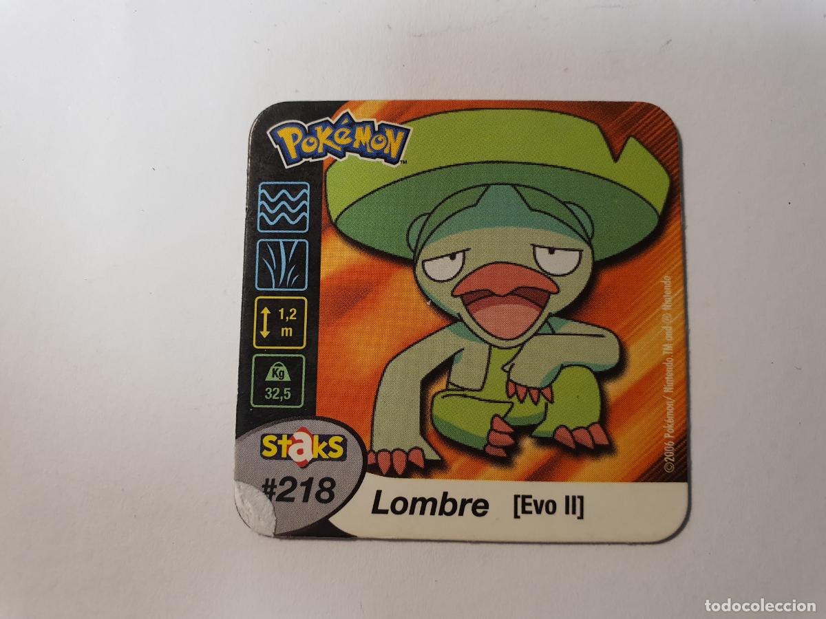 Juguetes antiguos y Juegos de colecci&oacute;n: TAZO CROMO POKEMON -- 2006 -- POKEMON STAKS -- N&ordm; 218