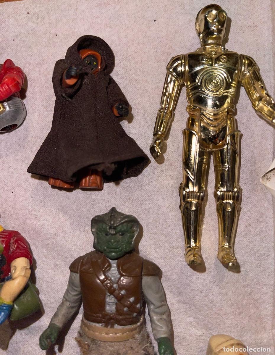 Juguetes antiguos y juegos de colecci&oacute;n: Mu&ntilde;ecos star wars 1970-1975 originales