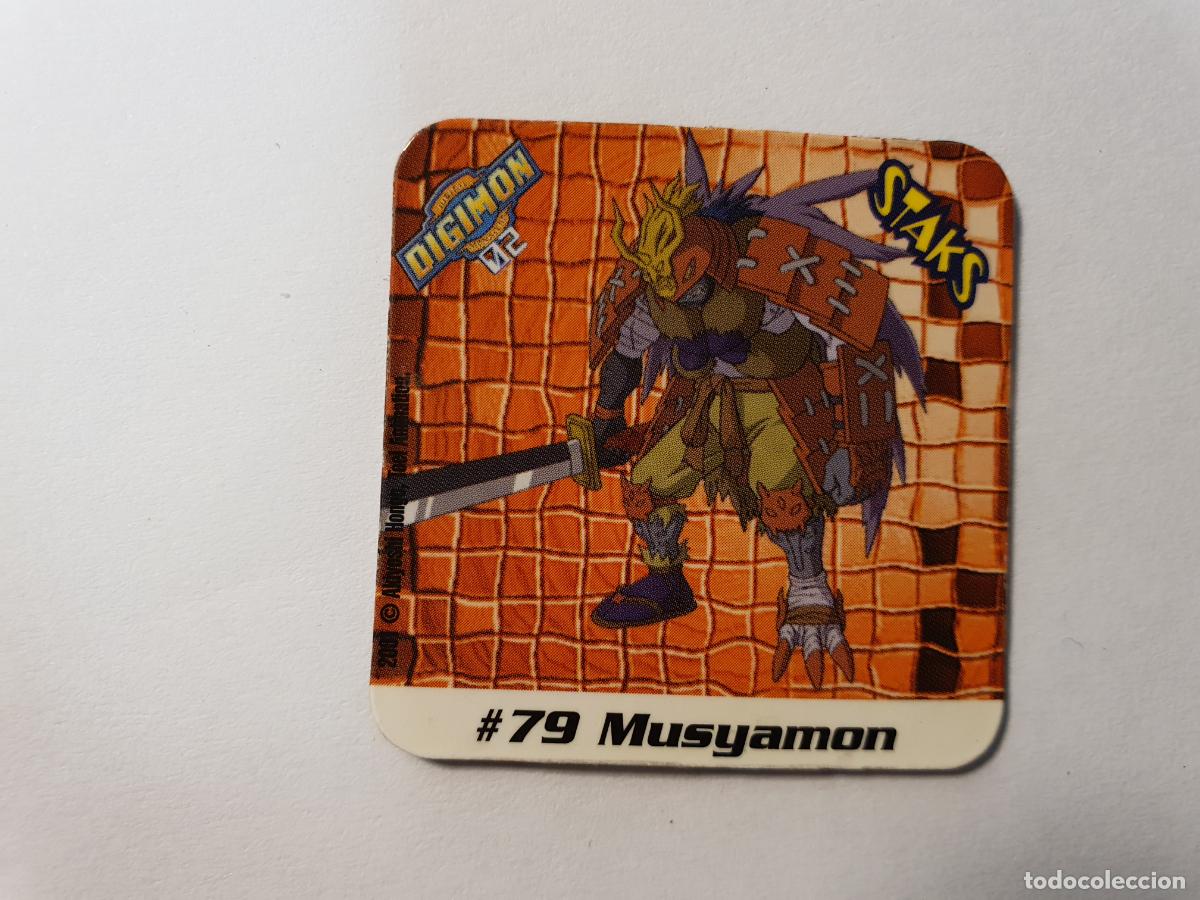 Juguetes antiguos y Juegos de colecci&oacute;n: TAZO CROMO DIGIMON 02 -- 2001 -- STAKS -- N&ordm; 79