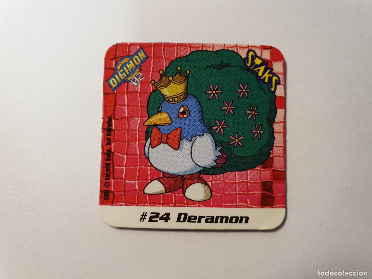 Juguetes antiguos y Juegos de colecci&oacute;n: TAZO CROMO DIGIMON 02 -- 2001 -- STAKS -- N&ordm; 24