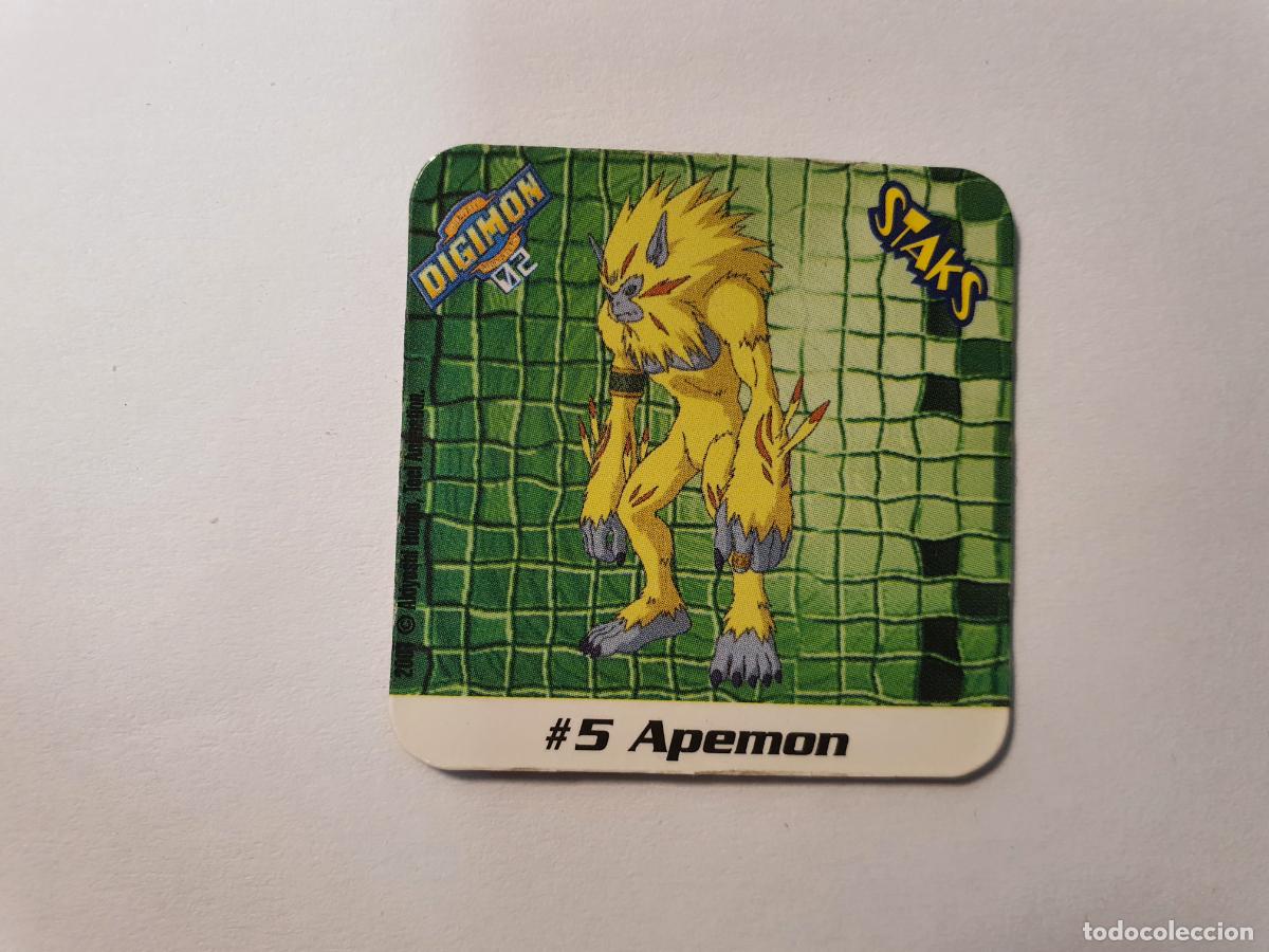 Juguetes antiguos y Juegos de colecci&oacute;n: TAZO CROMO DIGIMON 02 -- 2001 -- STAKS -- N&ordm; 5