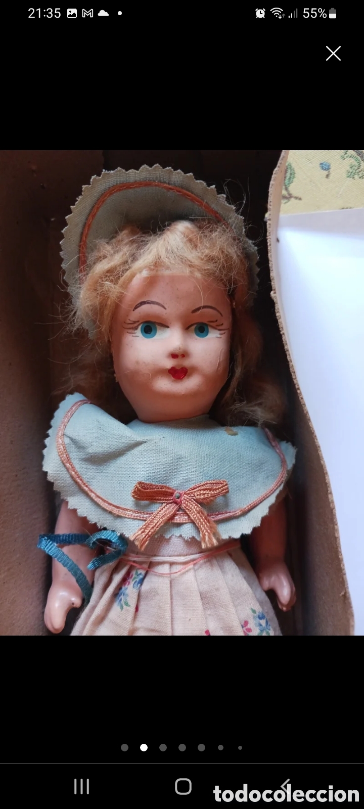 Jouets Anciens et Jeux de collection: MU&Ntilde;ECA CARTON Piedra