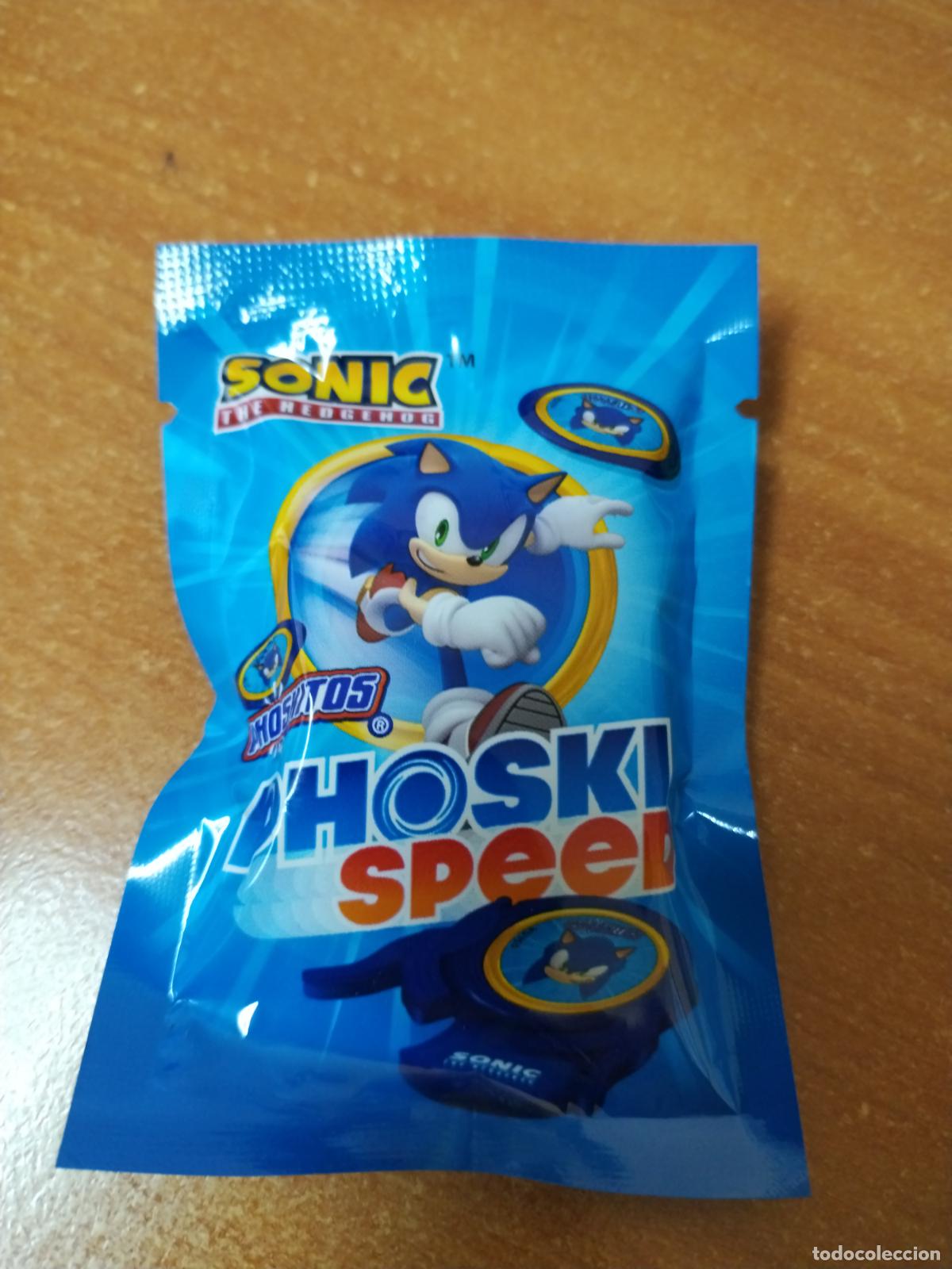 Juguetes antiguos y Juegos de colecci&oacute;n: JUGUETE PROMOCION REGALO DE PHOSKITOS ( SONIC ) NUEVO SIN ABRIR