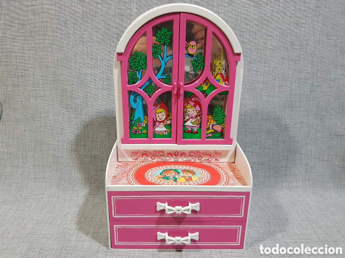 Juguetes antiguos y Juegos de colecci&oacute;n: SECRETITOS DE JUGUETES BG BERNABEU GISBERT PRECIOSA CAJITA MUSICAL &rdquo;&iquest;QU&Eacute; SER&Aacute;, SER&Aacute;?&rdquo;JOYERO TOCADOR