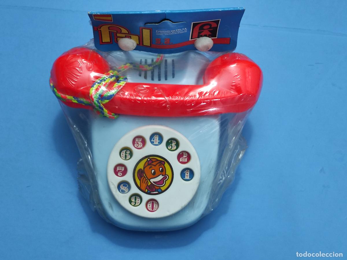 Giocattoli antichi e Giochi di collezione: TELEFONO DE NI&Ntilde;O JUGUETE DE KIOSKO DE PLASTICO DE FAL FABRICADO EN ESPA&Ntilde;A