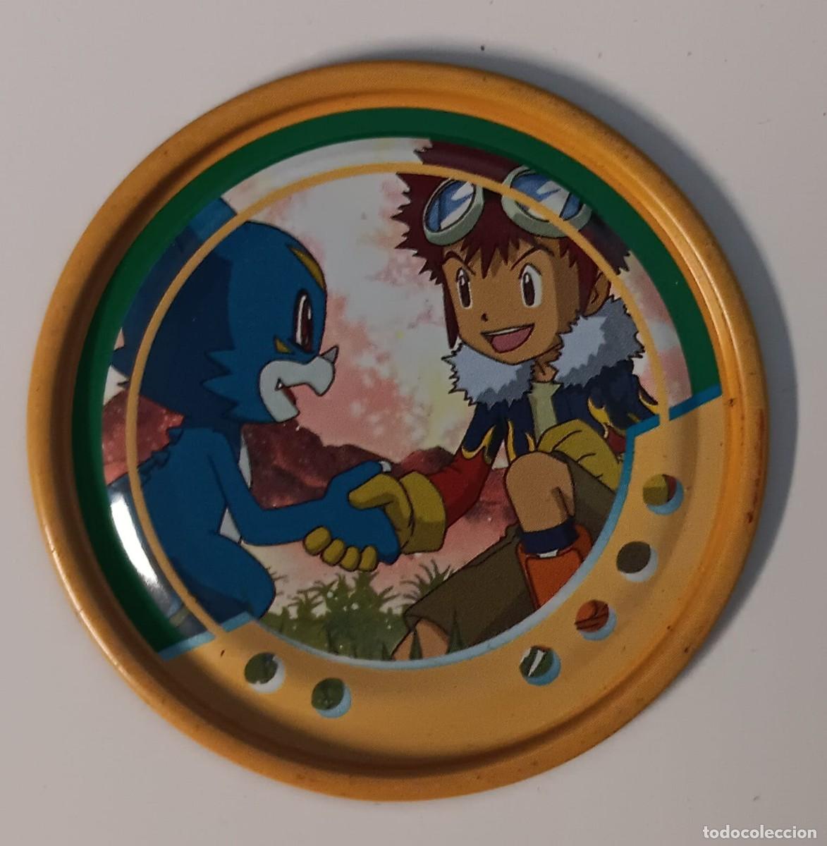 Juguetes antiguos y Juegos de colecci&oacute;n: tazo caps RAPPERS digimon magic box numero 168 a&ntilde;o 2001