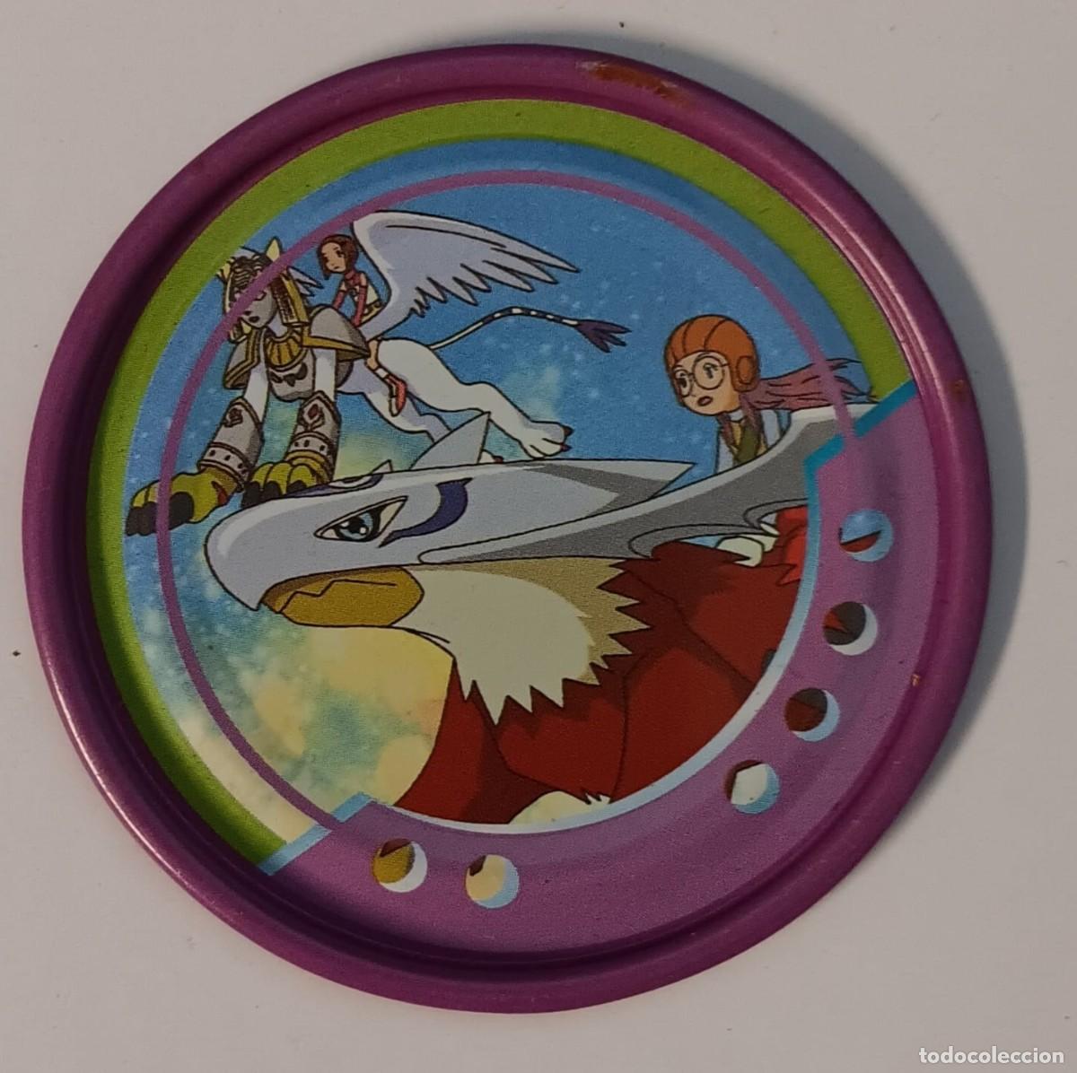 Juguetes antiguos y Juegos de colecci&oacute;n: tazo caps RAPPERS digimon magic box numero 125 a&ntilde;o 2001