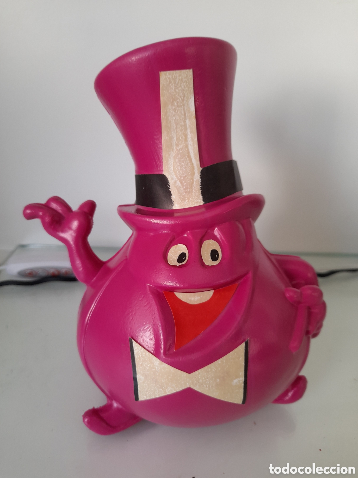 Juguetes antiguos y juegos de colecci&oacute;n: ANTIGUA HUCHA DE PLASTICO, CHOLLO. PROGRAMA CONCURSO 1,2.3.