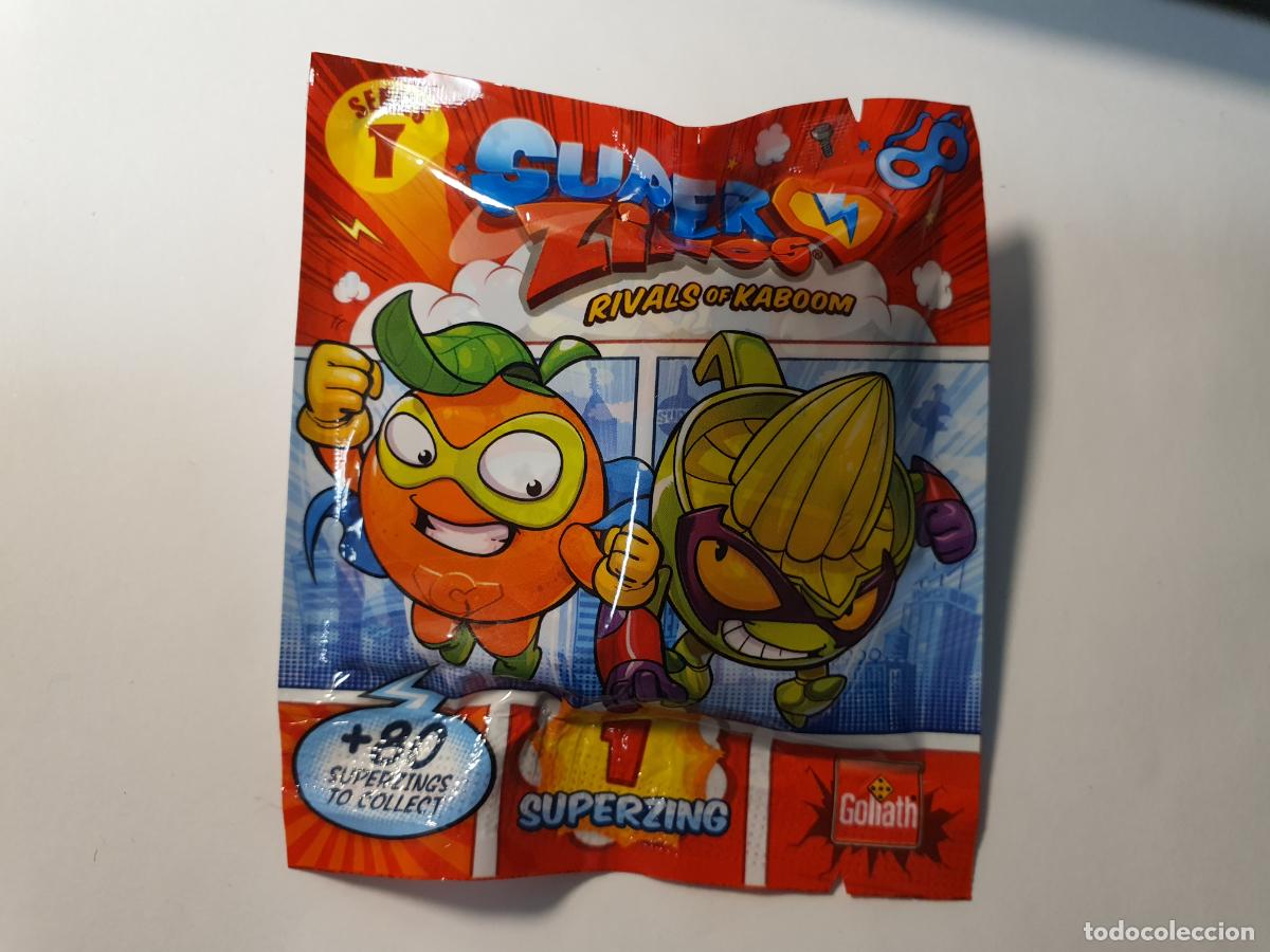 Juguetes antiguos y Juegos de colecci&oacute;n: SOBRE FIGURA SUPERZINGS SUPER ZINGS - SERIE 1 MAGICBOX - NUEVO SIN ABRIR PRECINTADO