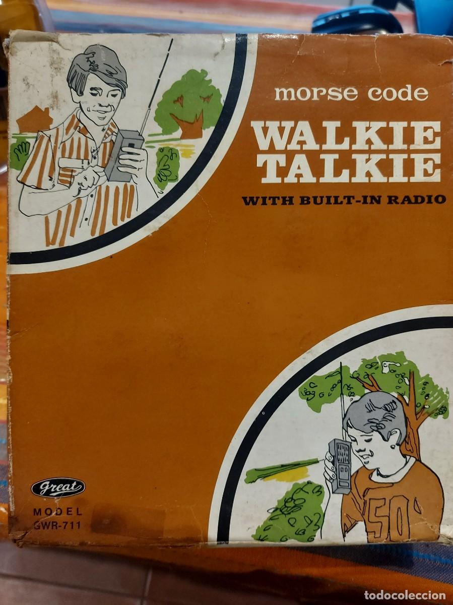 Antique Toys and Collectible Games: Walkie Talkie Great Model GWR 711