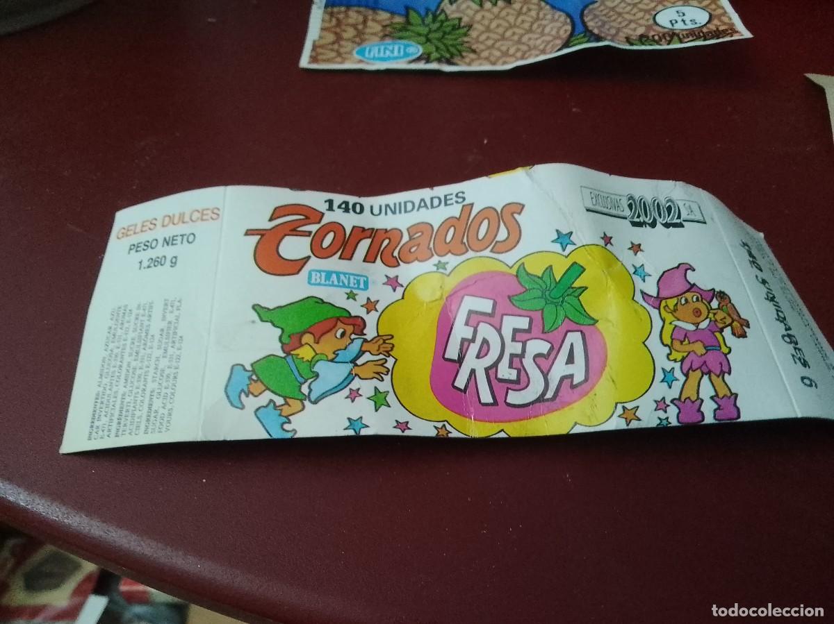 Altes Spielzeug und Spiele: Zornados blanet fresa antigua etiqueta a&ntilde;os 80 unica