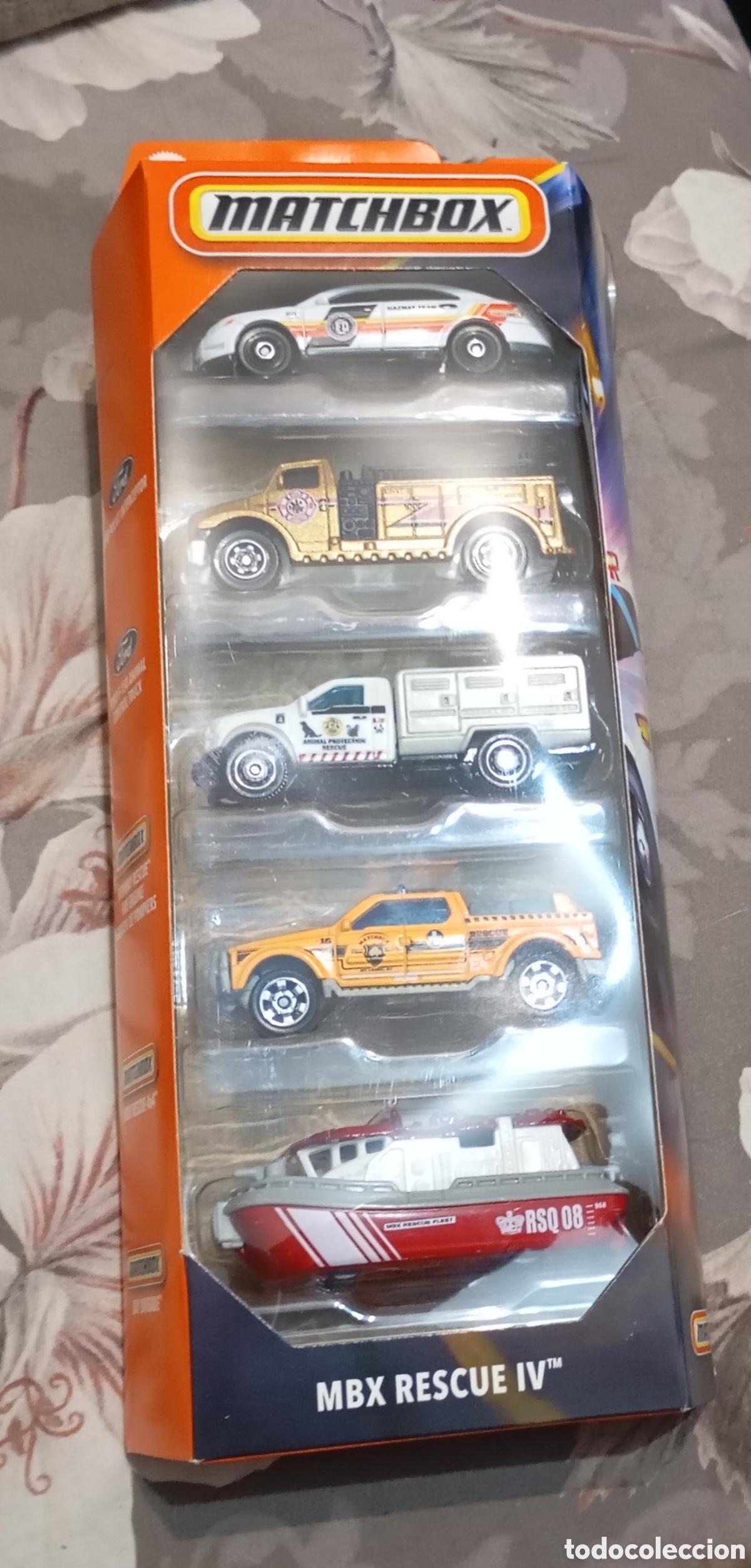 Juguetes antiguos y Juegos de colecci&oacute;n: COCHES MINIATURA FORD POLICE MATCHBOX MATTEL