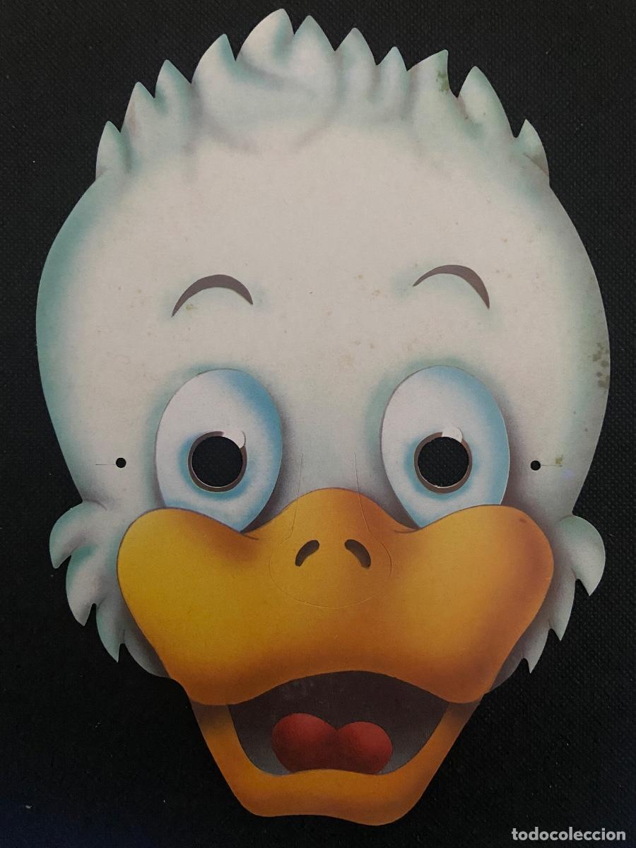 Jouets Anciens et Jeux de collection: ANTIGUO CARETA DE CARTON CON SUS GOMAS