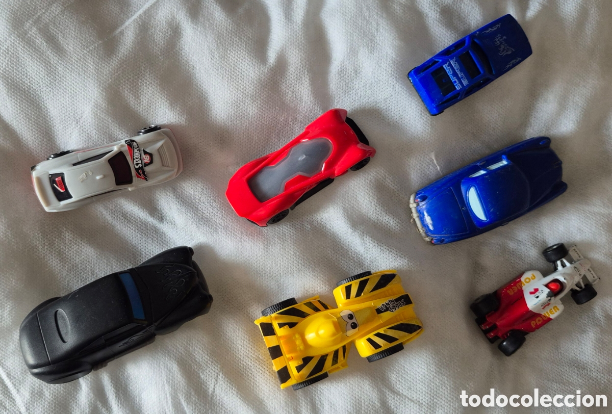 Juguetes antiguos y Juegos de colecci&oacute;n: Lote 7 veh&iacute;culos variados