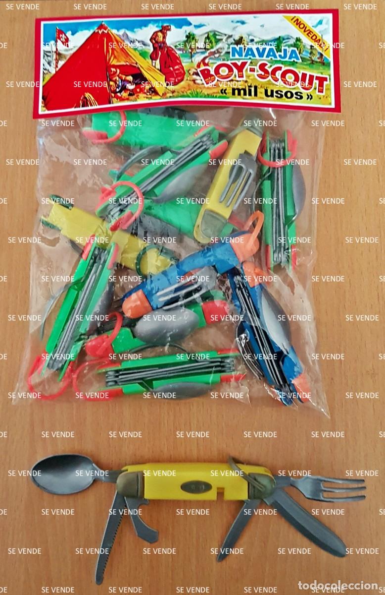 Juguetes antiguos y juegos de colecci&oacute;n: NAVAJAS DE KIOSCO BOY SCOUT. DOMINGO JUGUETES Y BARATIJAS