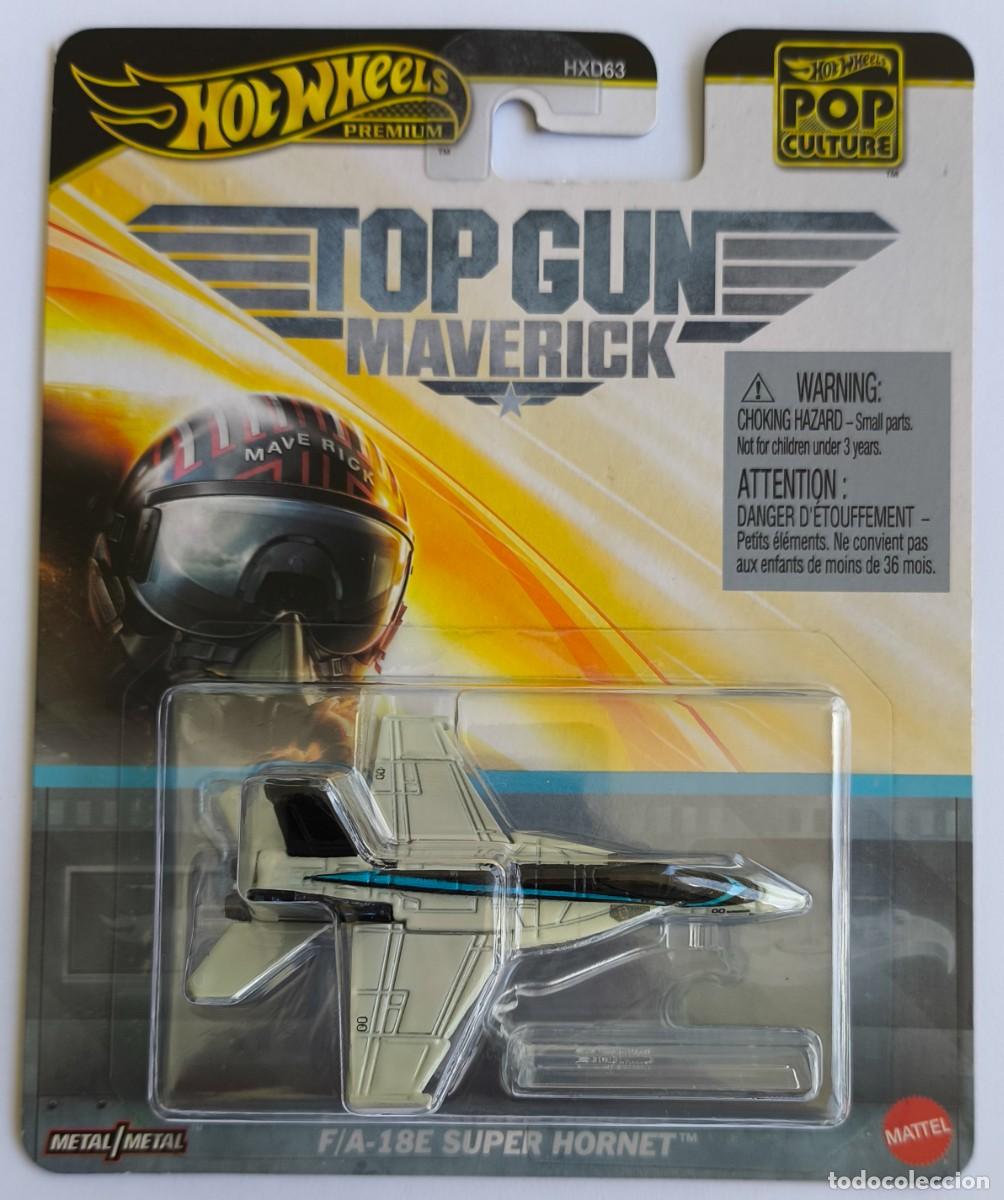 Antique Toys and Collectible Games: HOT WHEELS PREMIUM. F/A-18E SUPER HORNET. TOP GUN MAVERICK.