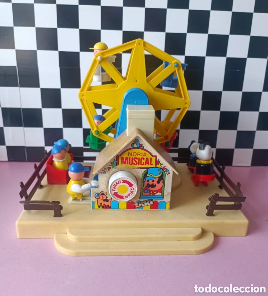 Juguetes antiguos y juegos de colecci&oacute;n: Noria musical de feber