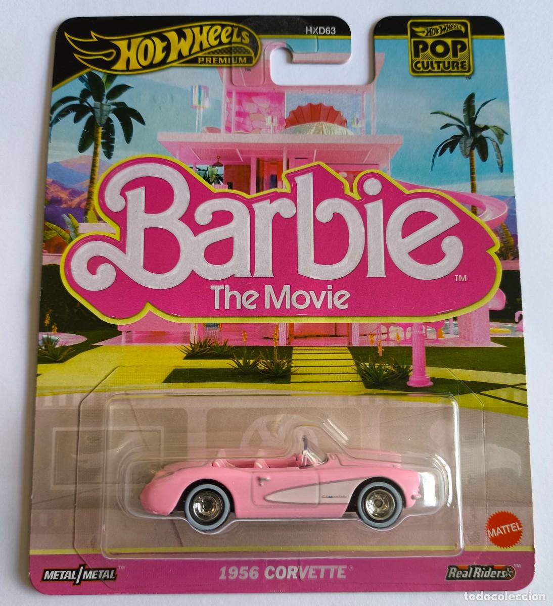 Antique Toys and Collectible Games: HOT WHEELS PREMIUM. BARBIE THE MOVIE. 1956 CORVETTE