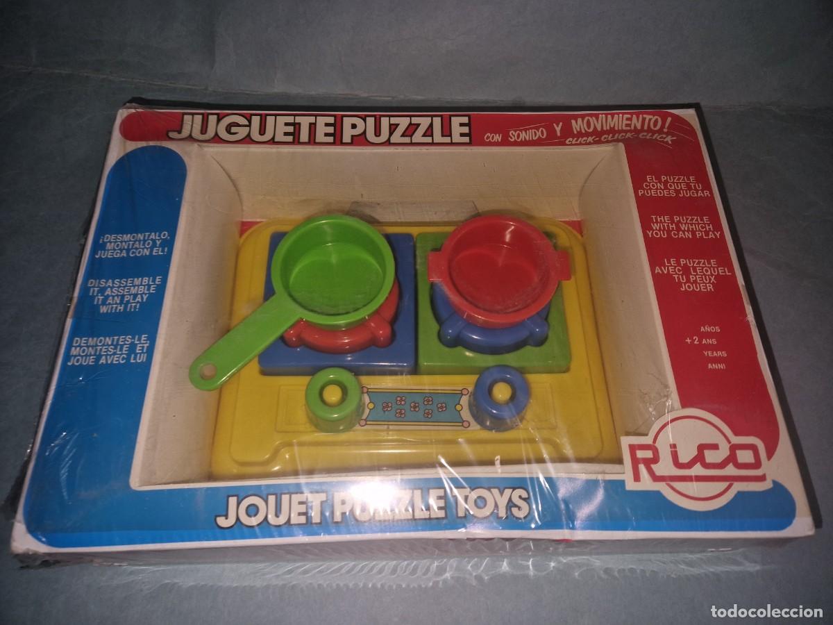 Juguetes antiguos y Juegos de colecci&oacute;n: JUGUETE PUZZLE CON SONIDO Y MOVIMIENTO DE RICO,