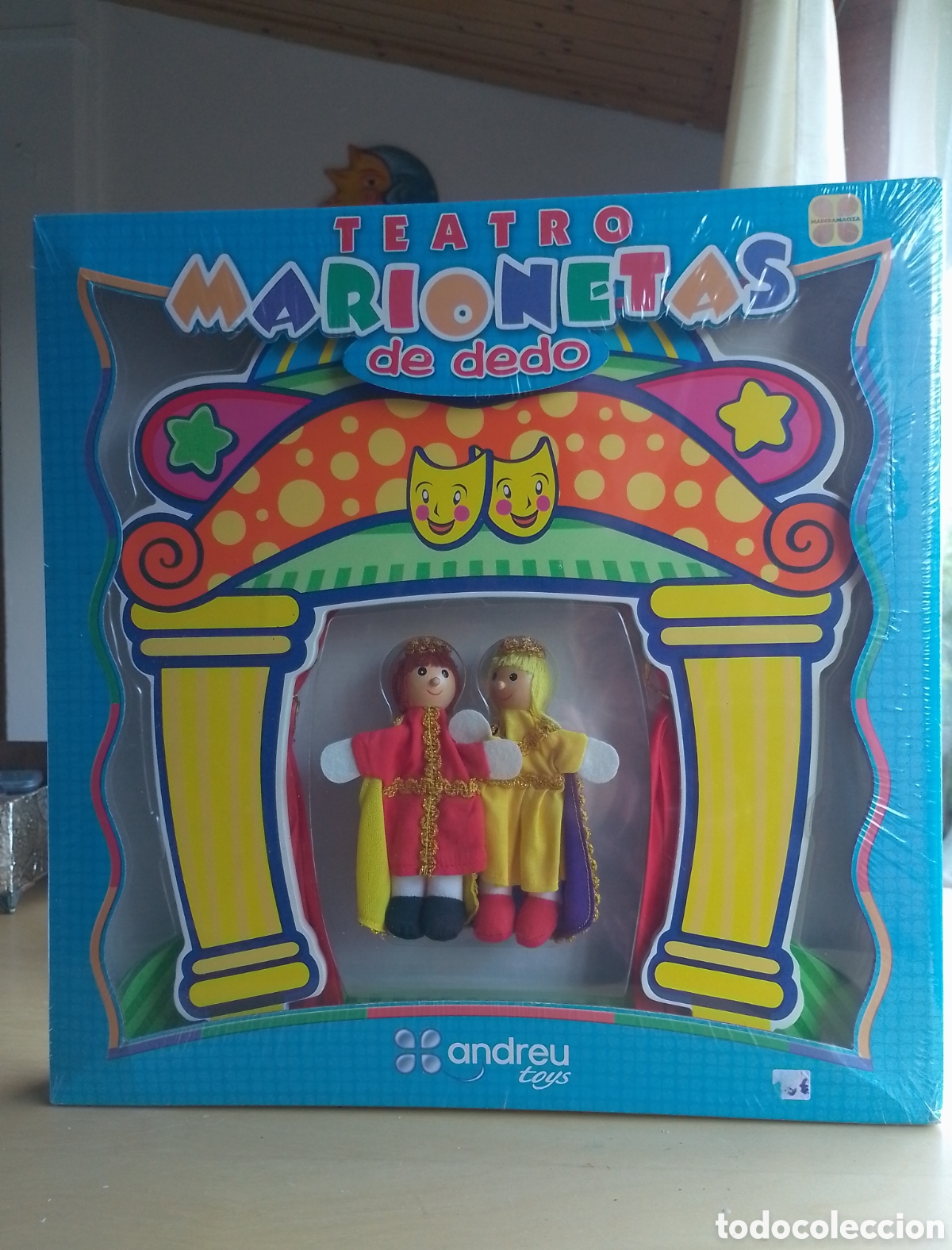 Juguetes antiguos y juegos de colecci&oacute;n: Teatrino con titeres . Andreu Toys. Nuevo.