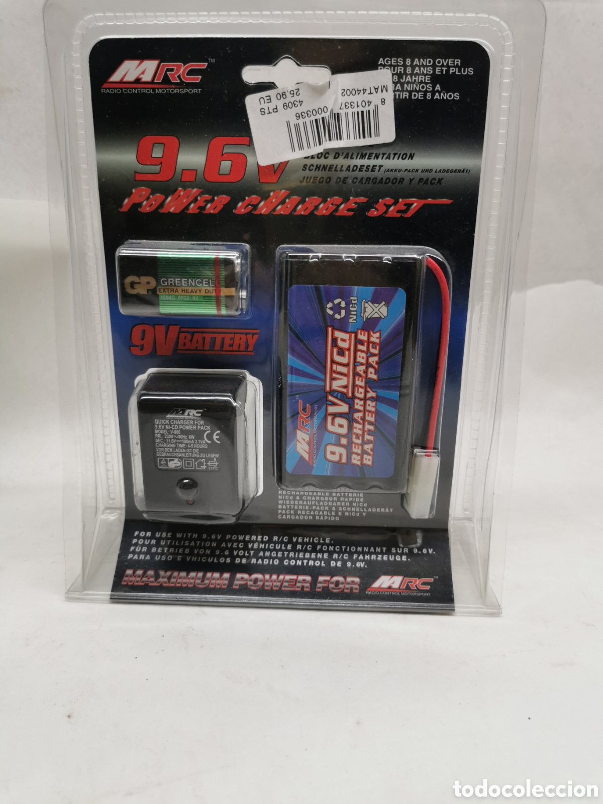 Juguetes antiguos y Juegos de colecci&oacute;n: Pack bater&iacute;a recargable coche teledirigido