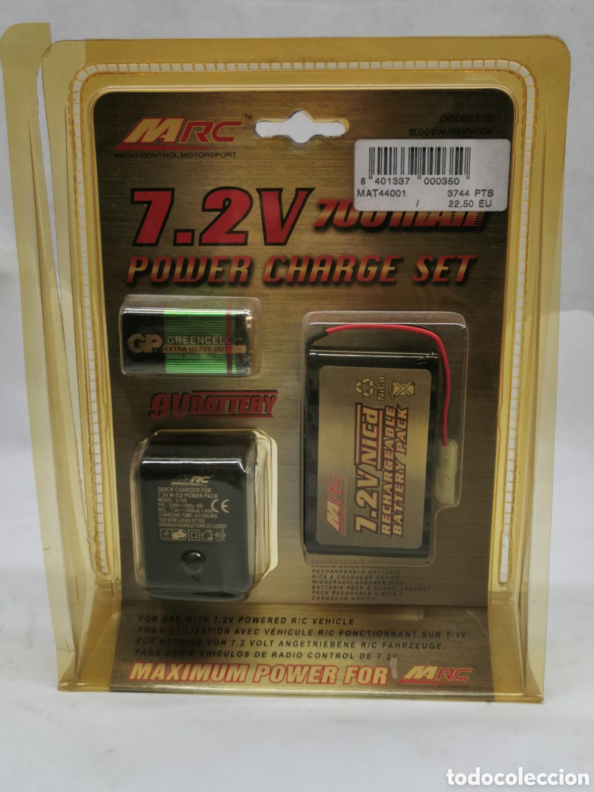 Altes Spielzeug und Spiele: Kit bater&iacute;a completo 7,2