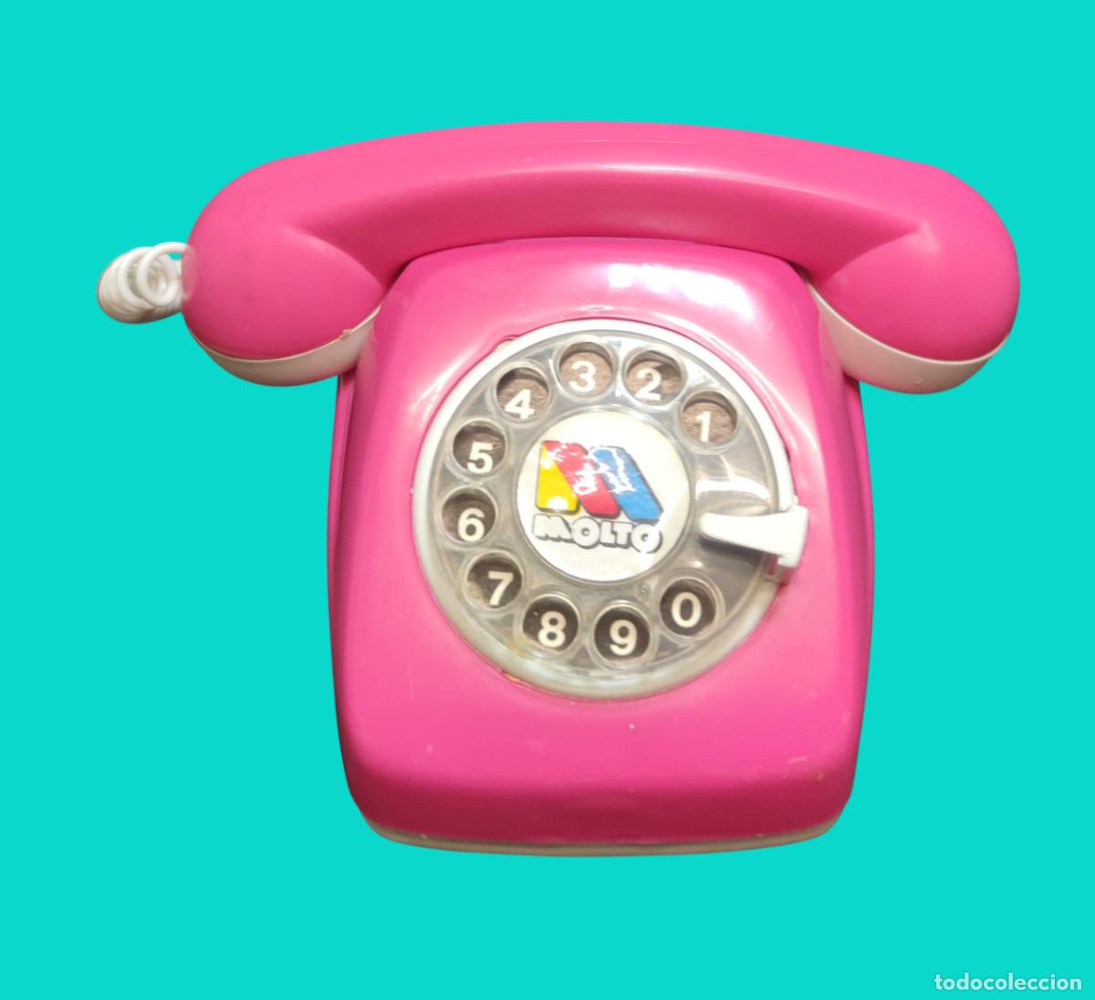 Altes Spielzeug und Spiele: Antiguo telefono de Molto