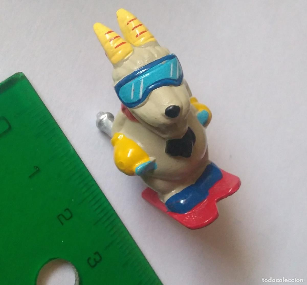 Juguetes antiguos y Juegos de colecci&oacute;n: figura mu&ntilde;eco mondesir figurita miniatura cabra esqui esquiadora