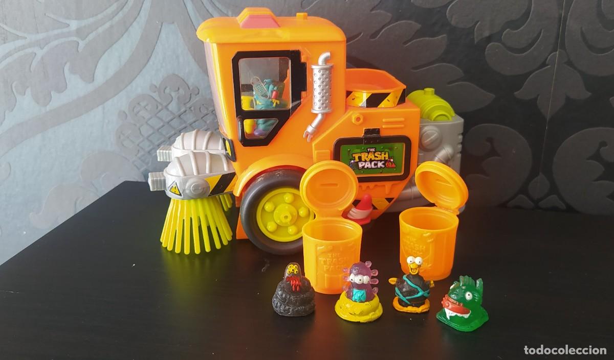 Juguetes antiguos y juegos de colecci&oacute;n: THE TRASH PACK CAMI&Oacute;N DE LOS BASURILLAS M&Aacute;S MU&Ntilde;ECOS