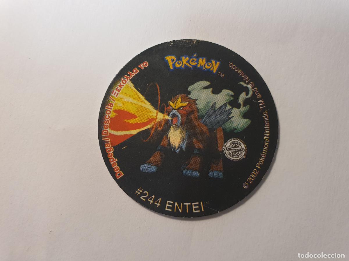 Juguetes antiguos y Juegos de colecci&oacute;n: TAZO POKEMON -- A&Ntilde;O 2002 -- POKEMON TAZOS LEAGUE 2 -- MATUTANO - ESPA&Ntilde;A - N&ordm; 244 CON PEGATINA