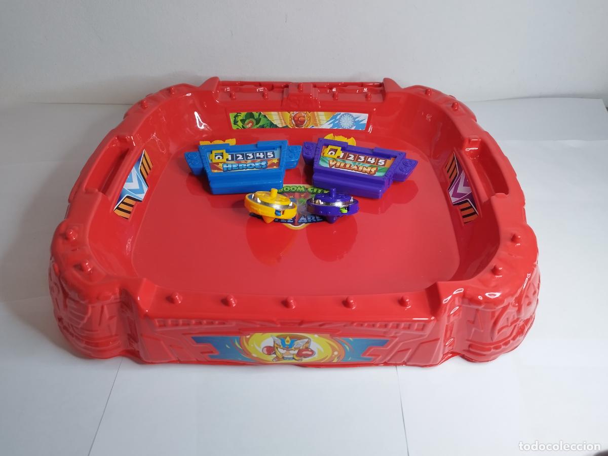Juguetes antiguos y Juegos de colecci&oacute;n: ESTADIO DE COMBATE - BATTLE ARENA - RING SUPERZINGS - Magicbox - SUPERZING - SUPERTHINGS