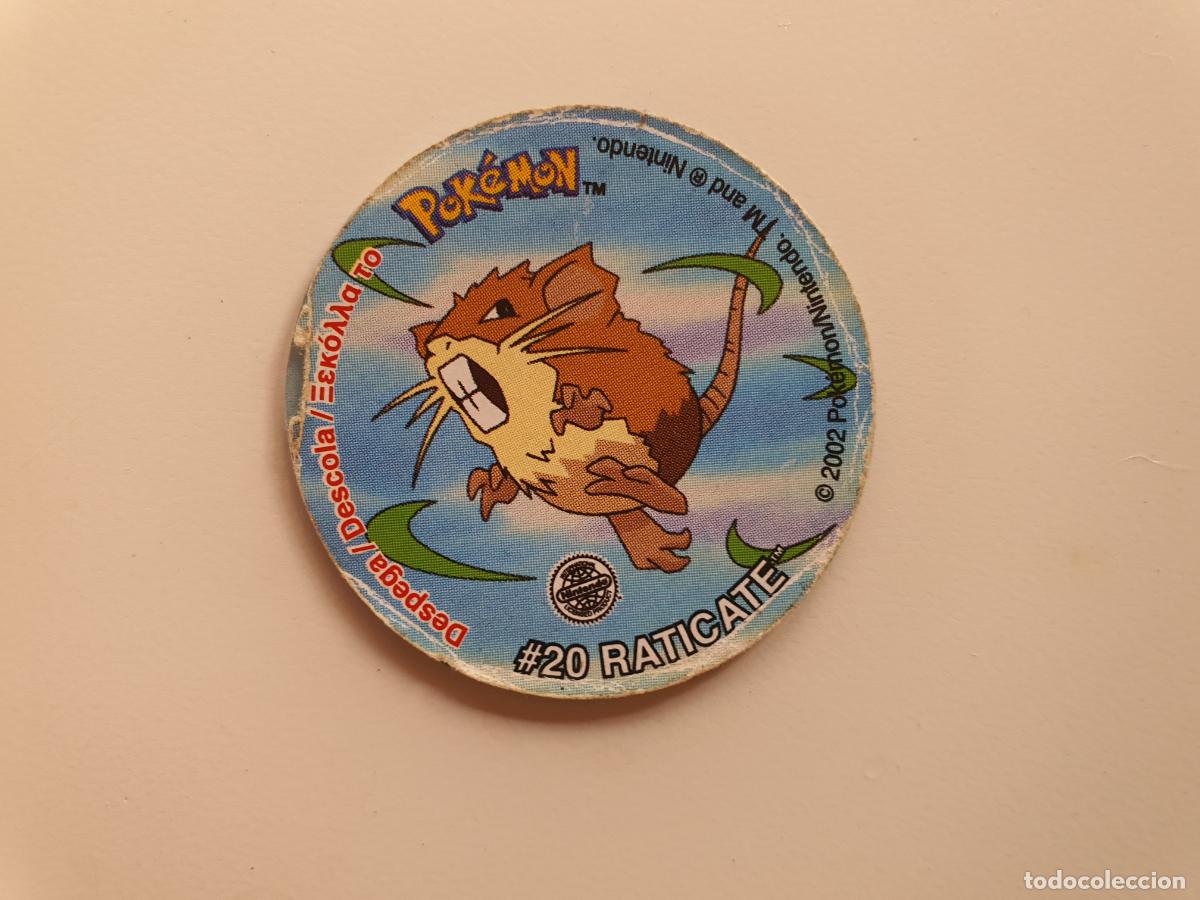Juguetes antiguos y juegos de colecci&oacute;n: TAZO POKEMON -- A&Ntilde;O 2002 -- POKEMON TAZOS LEAGUE 2 -- MATUTANO - ESPA&Ntilde;A - N&ordm; 20 CON PEGATINA