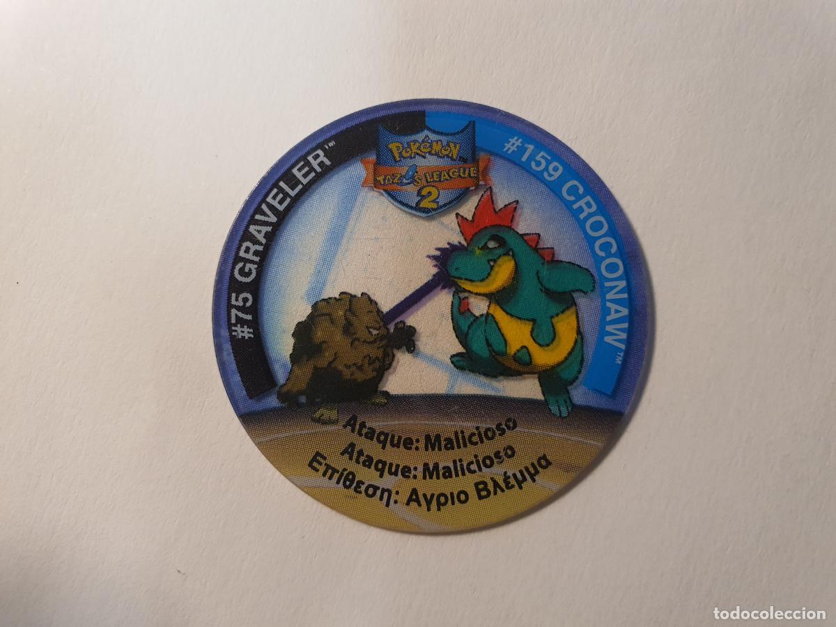 Juguetes antiguos y juegos de colecci&oacute;n: TAZO POKEMON -- A&Ntilde;O 2002 -- POKEMON TAZOS LEAGUE 2 -- MATUTANO - ESPA&Ntilde;A -- N&ordm; 75 VS 159