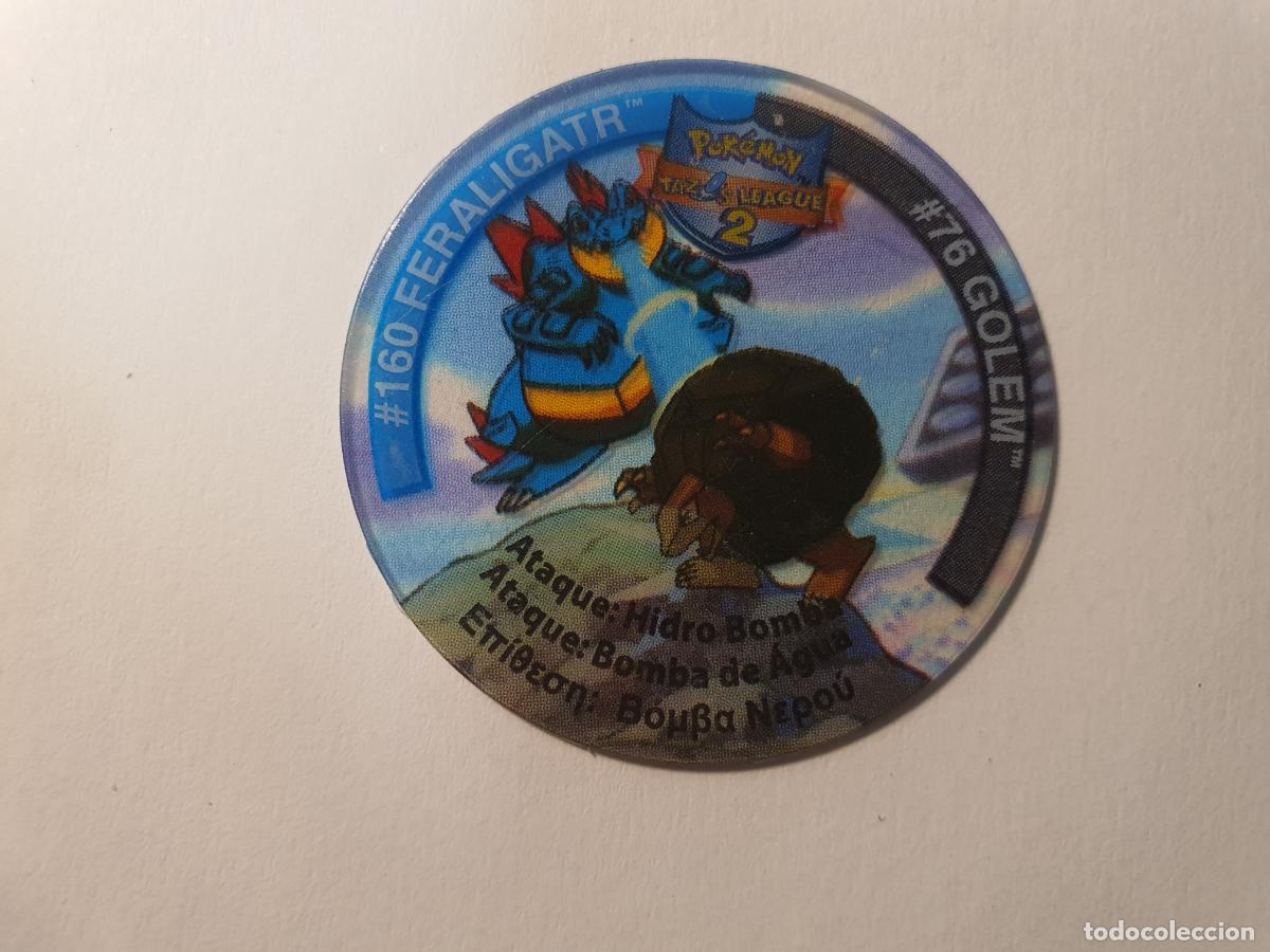 Juguetes antiguos y juegos de colecci&oacute;n: TAZO POKEMON -- A&Ntilde;O 2002 -- POKEMON TAZOS LEAGUE 2 -- MATUTANO - ESPA&Ntilde;A -- N&ordm; 160 76