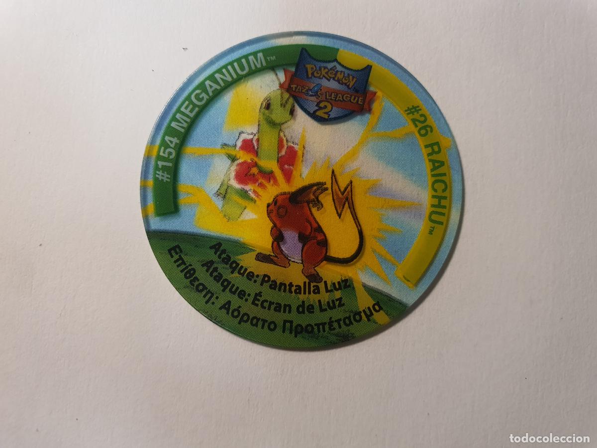 Juguetes antiguos y juegos de colecci&oacute;n: TAZO POKEMON -- A&Ntilde;O 2002 -- POKEMON TAZOS LEAGUE 2 -- MATUTANO - ESPA&Ntilde;A -- N&ordm; 154 26