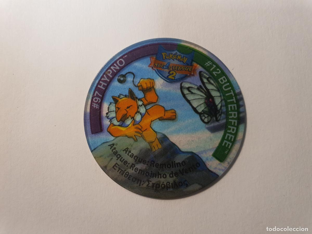 Juguetes antiguos y juegos de colecci&oacute;n: TAZO POKEMON -- A&Ntilde;O 2002 -- POKEMON TAZOS LEAGUE 2 -- MATUTANO - ESPA&Ntilde;A -- N&ordm; 97 12
