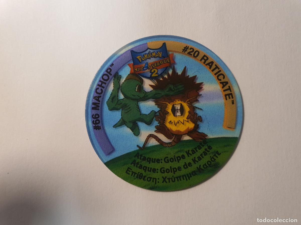 Juguetes antiguos y juegos de colecci&oacute;n: TAZO POKEMON -- A&Ntilde;O 2002 -- POKEMON TAZOS LEAGUE 2 -- MATUTANO - ESPA&Ntilde;A -- N&ordm; 66 20