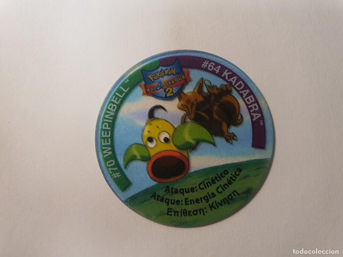 Juguetes antiguos y juegos de colecci&oacute;n: TAZO POKEMON -- A&Ntilde;O 2002 -- POKEMON TAZOS LEAGUE 2 -- MATUTANO - ESPA&Ntilde;A -- N&ordm; 70 64