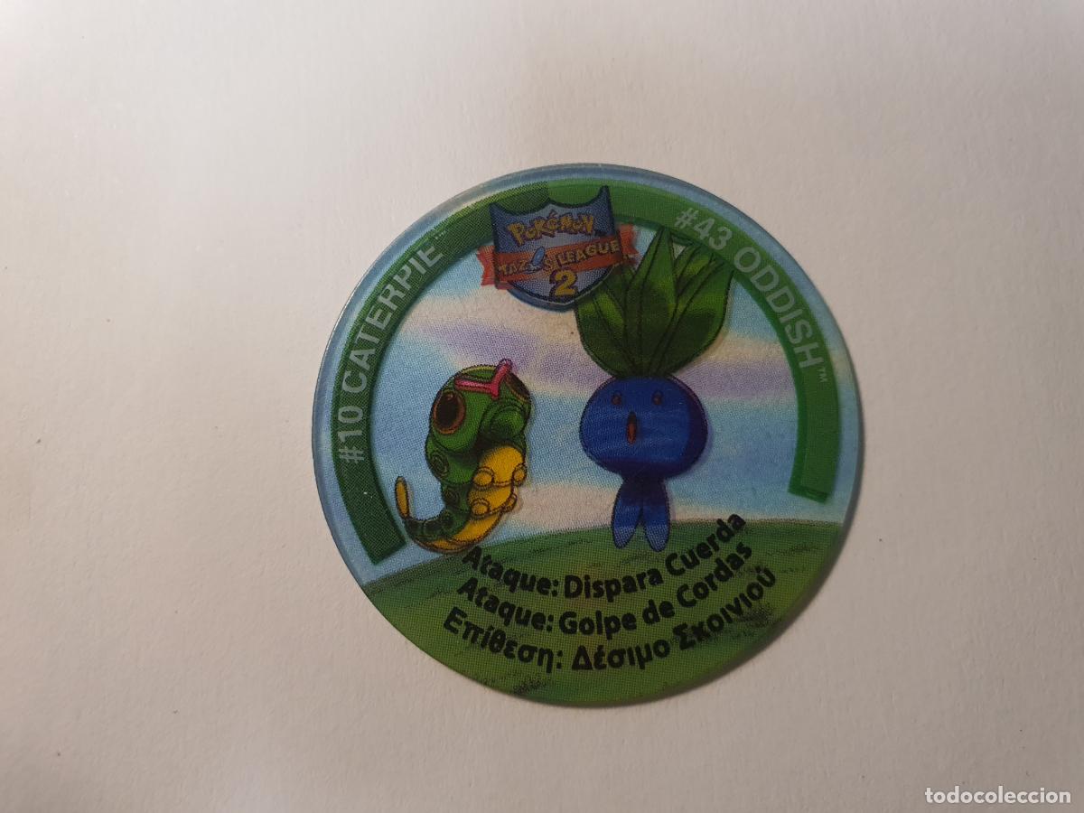 Juguetes antiguos y juegos de colecci&oacute;n: TAZO POKEMON -- A&Ntilde;O 2002 -- POKEMON TAZOS LEAGUE 2 -- MATUTANO - ESPA&Ntilde;A -- N&ordm; 10 43
