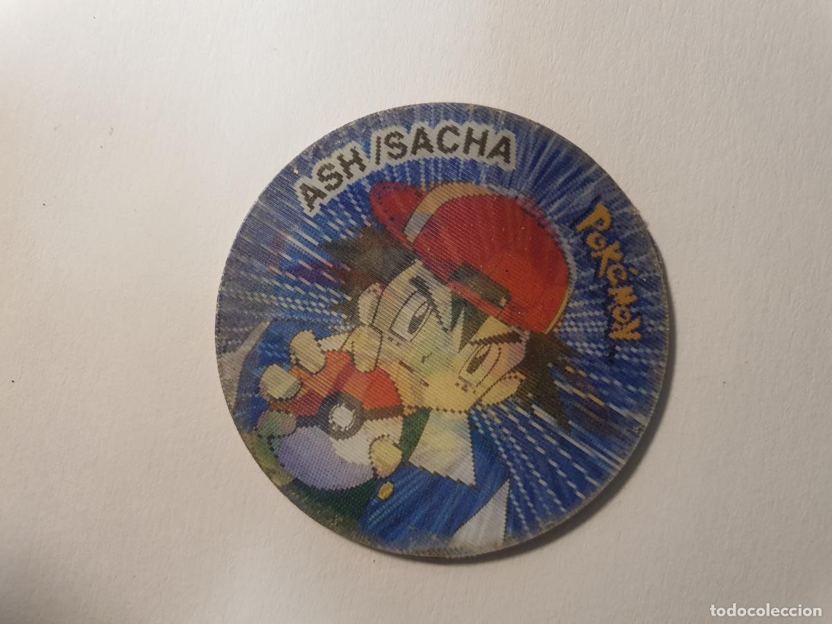 Juguetes antiguos y juegos de colecci&oacute;n: TAZO POKEMON -- 2001 FLIPPO -- POKEMON TAZOS HOLOGRAFICO -- N&ordm; 1 ASH