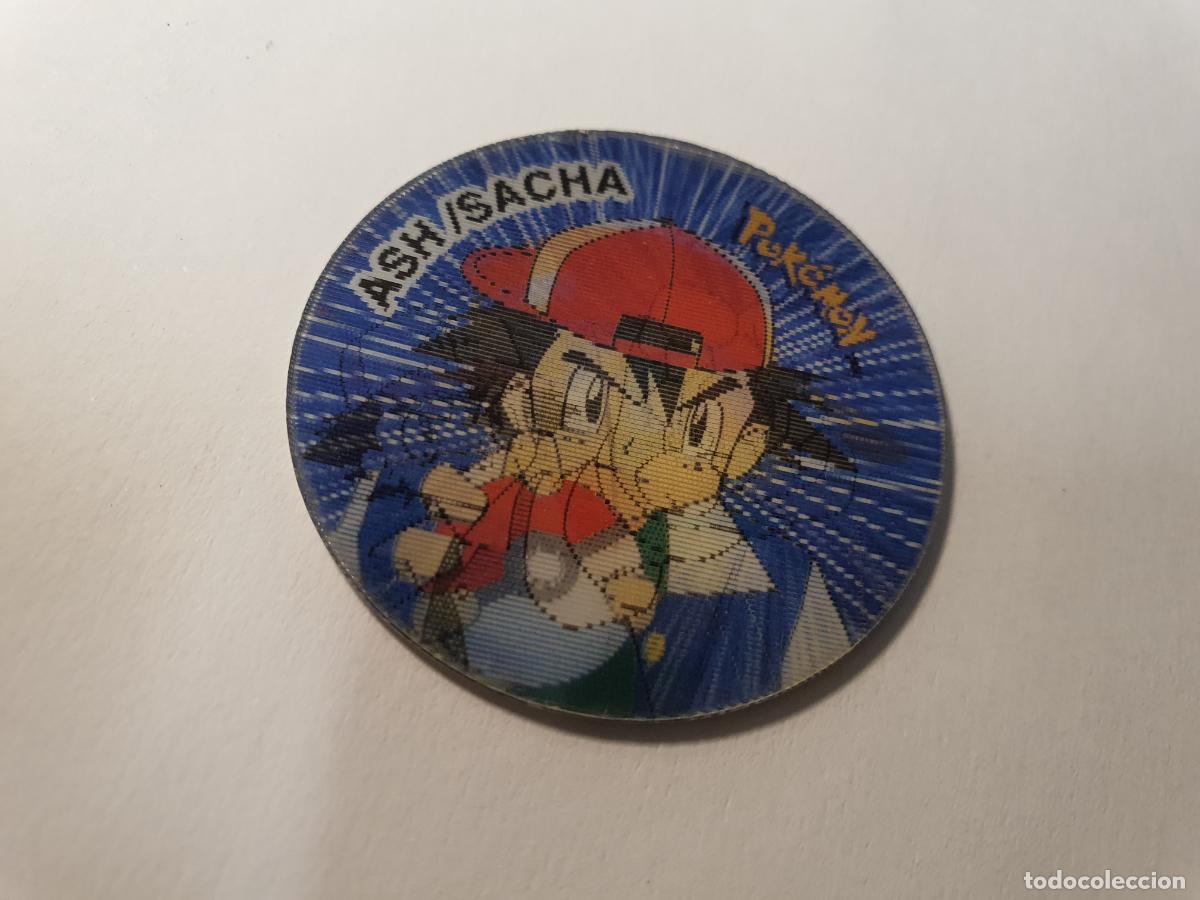 Juguetes antiguos y juegos de colecci&oacute;n: TAZO POKEMON -- 2001 FLIPPO -- POKEMON TAZOS HOLOGRAFICO -- N&ordm; 1 ASH