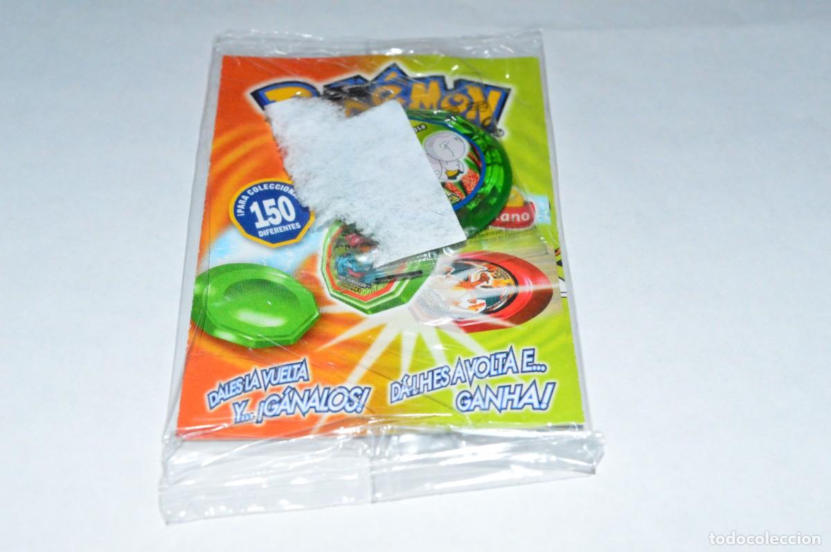 Juguetes antiguos y juegos de colecci&oacute;n: COLECCI&Oacute;N TAZOS MATUTANO POK&Eacute;MON NOX TAZO CAPS POGS #102 EXEGGCUTE EVOLUTION 1 PRECINTADO CHECKLIST