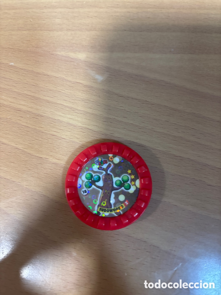 Juguetes antiguos y juegos de colecci&oacute;n: Tazo de pokemon sudowodo