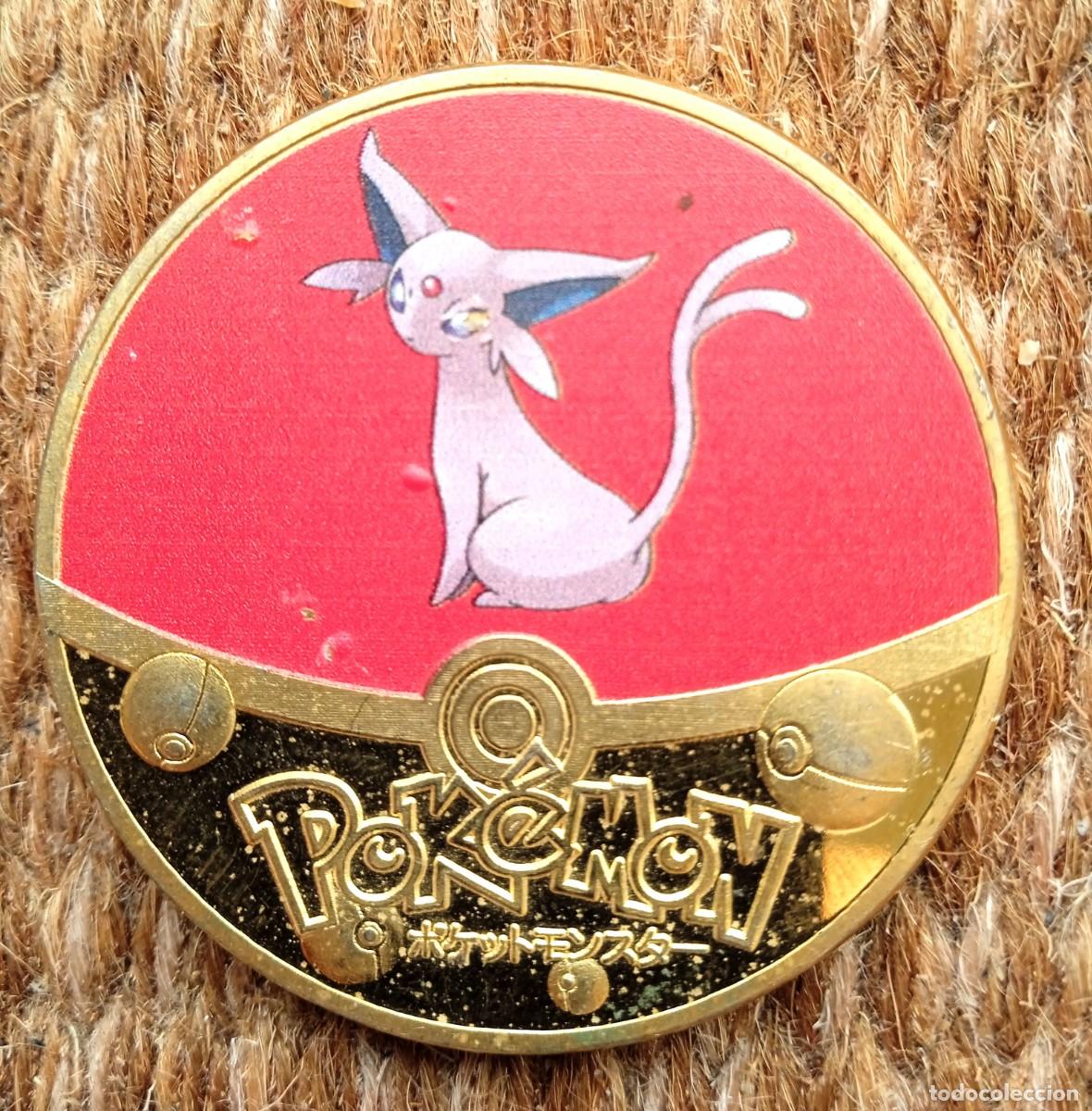 Juguetes antiguos y juegos de colecci&oacute;n: POKEMON - TAZO - FICHA - MONEDA DE METAL