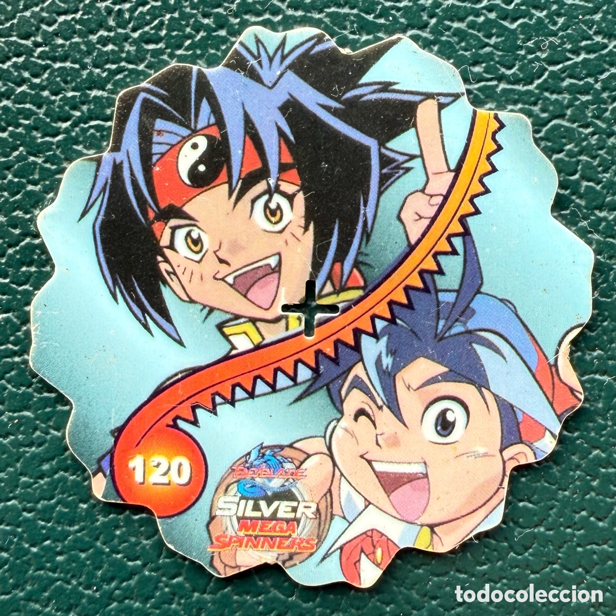 Giocattoli antichi e Giochi di collezione: 120 SILVER MEGA SPINNERS TAZO BEYBLADE SPINNERS TAZOS MATUTANO 2003 CHIPICAO