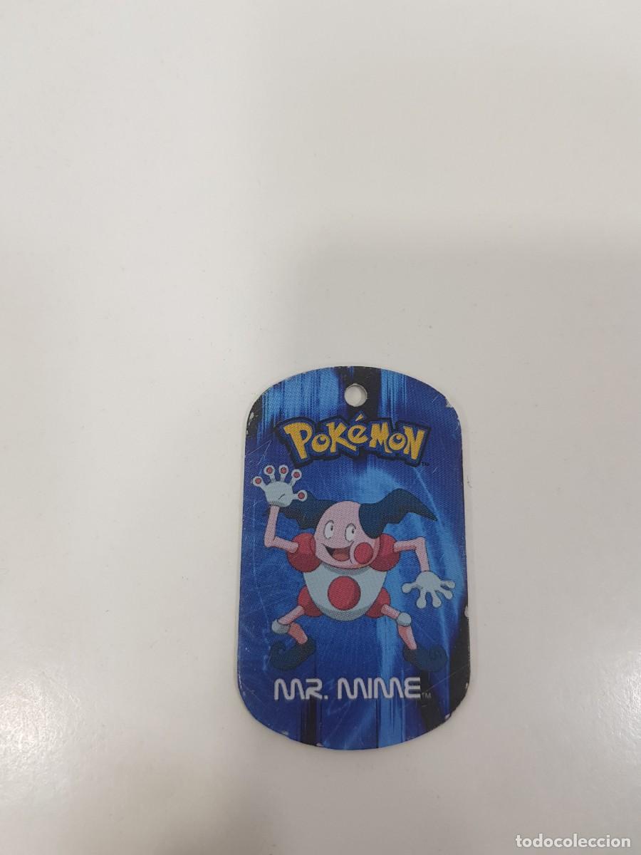 Juguetes antiguos y juegos de colecci&oacute;n: Tazo pokemon 2006 Metal tags Mr Mime