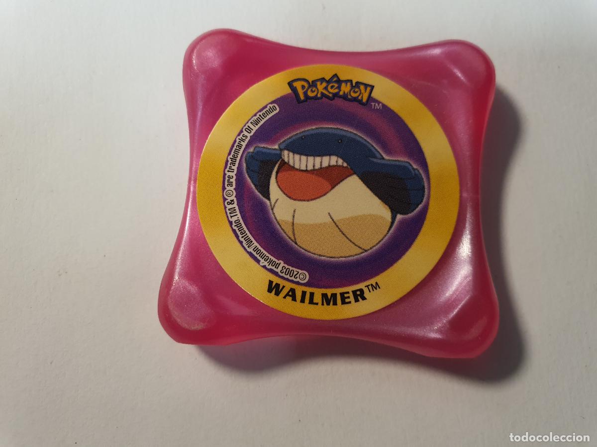 Juguetes antiguos y juegos de colecci&oacute;n: TAZO POKEMON -- 2003 -- POKEMON WAPS -- N&ordm; WAILMER