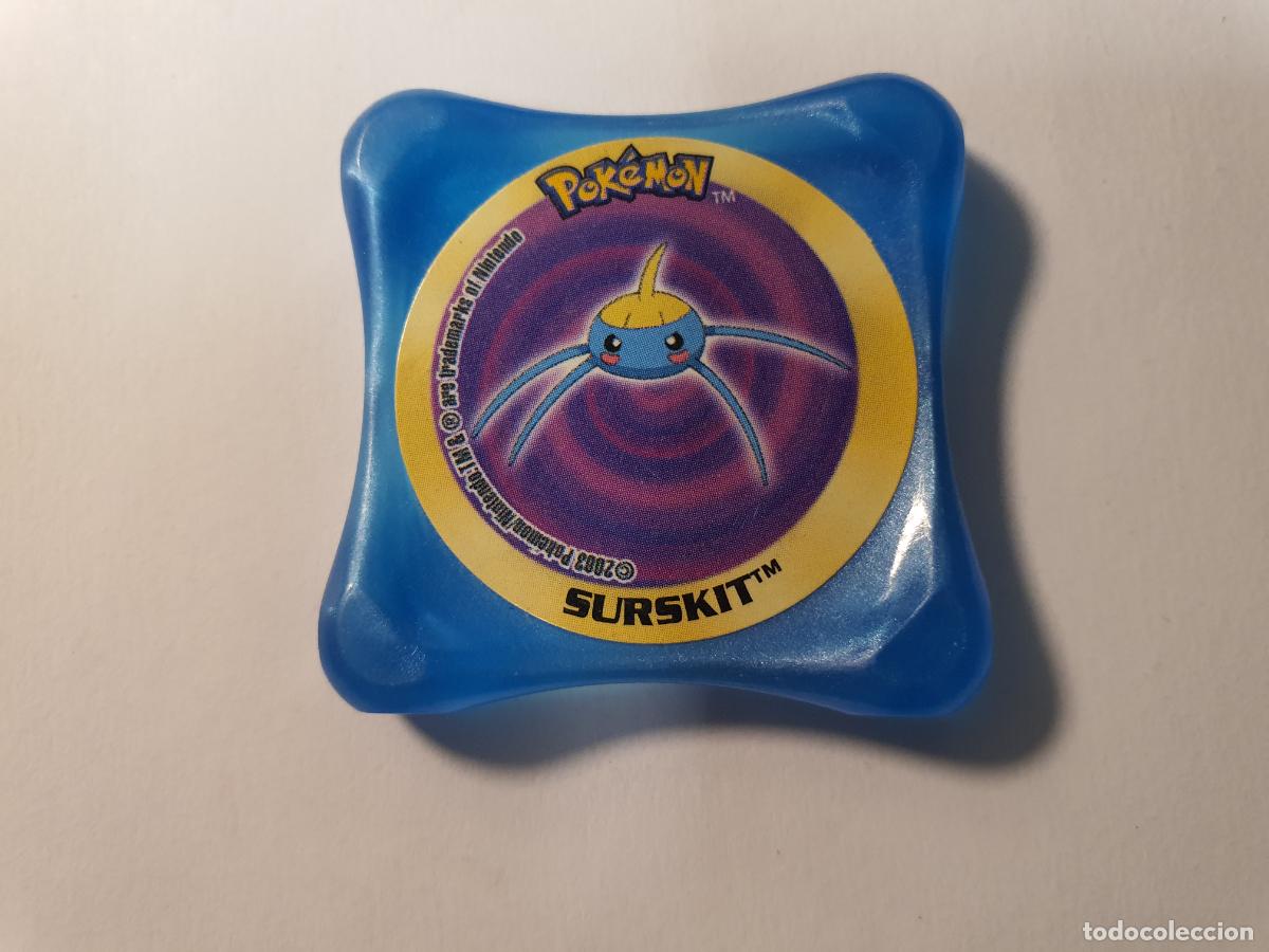 Juguetes antiguos y juegos de colecci&oacute;n: TAZO POKEMON -- 2003 -- POKEMON WAPS -- N&ordm; SURSKIT