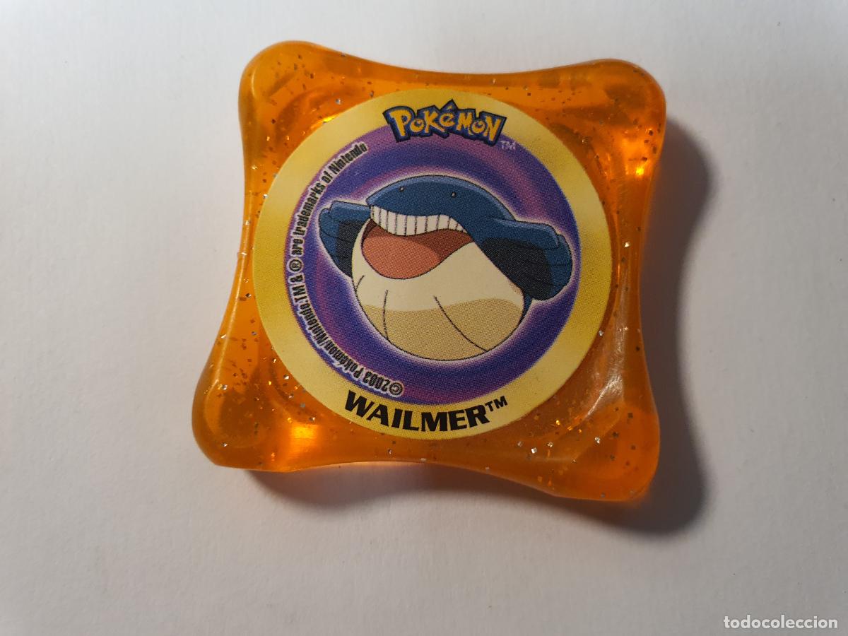 Juguetes antiguos y juegos de colecci&oacute;n: TAZO POKEMON -- 2003 -- POKEMON WAPS -- N&ordm; WAILMER