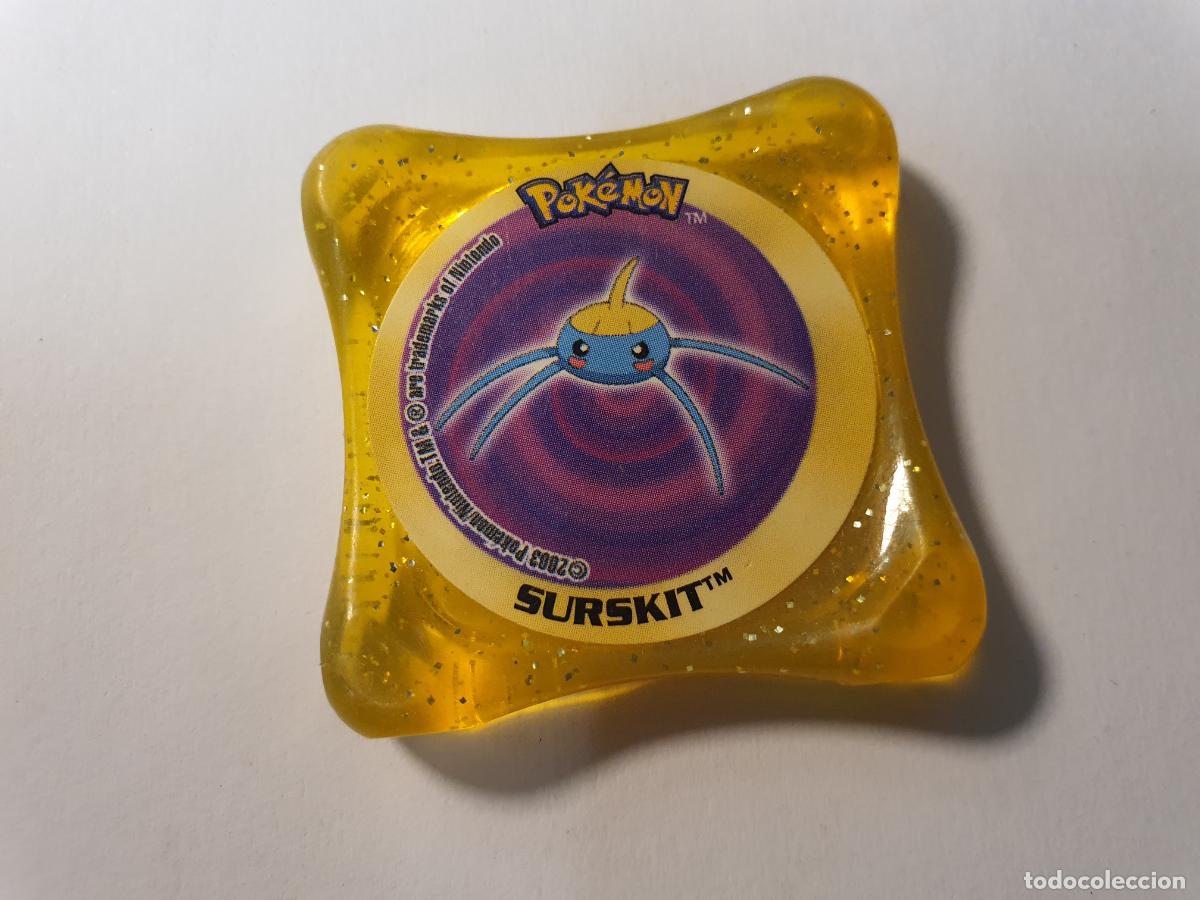 Juguetes antiguos y juegos de colecci&oacute;n: TAZO POKEMON -- 2003 -- POKEMON WAPS -- N&ordm; SURSKIT